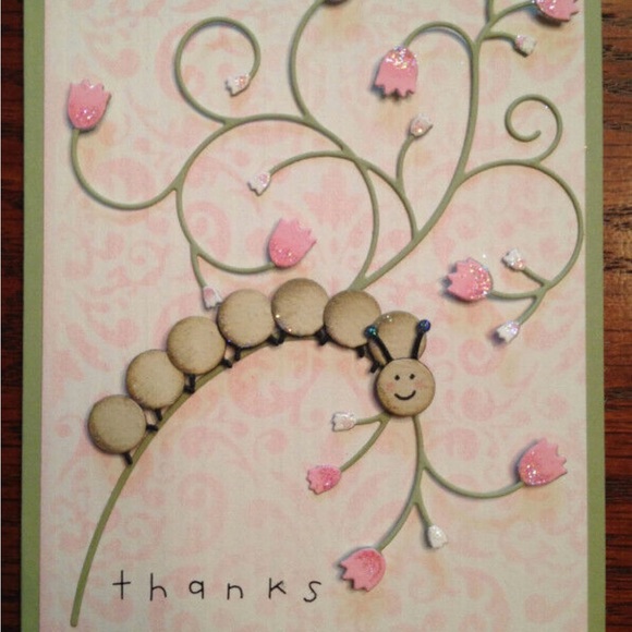 Poppy Stamps Beverly Vine craft die 3.9 x 1.5 inches - Picture 5 of 5